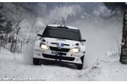 Andreas Mikkelsen participe à l'Arctic Lapland Rally