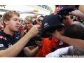 Vettel revives winning 'smiley' tradition
