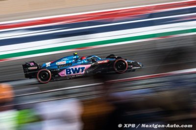 Alpine F1&nbsp;: Ocon change de moteur et s’élancera des stands à Austin