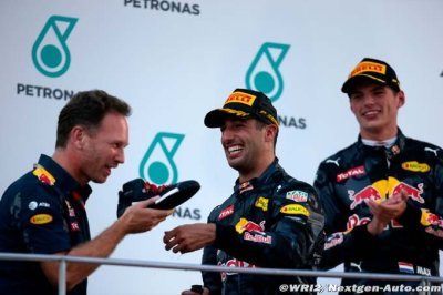 Horner très satisfait de la 2e place de Red Bull Racing
