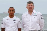 Hamilton : Brawn l'a autant convaincu que Lauda de rejoindre Mercedes F1
