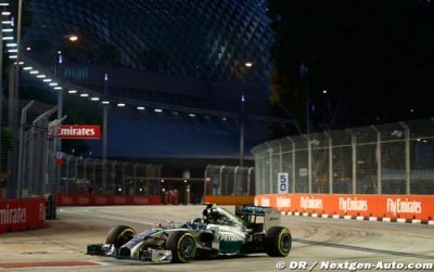Mercedes ne s’attendait pas à voir les autres si proches à Singapour