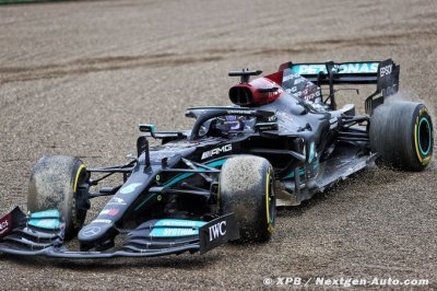 Hamilton explique son erreur à Imola et se félicite du podium