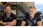 Magnussen salue la décision de Haas de garder Grosjean