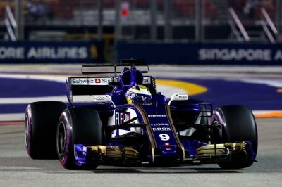 Sauber est clairement en retard sur la concurrence
