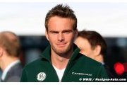 Van der Garde ne s'inquiète pas du retour de Kovalainen