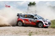 Hyundai gets off to a steady start in Rally Australia