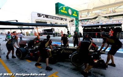 Des problèmes en piste (également) pour Lotus