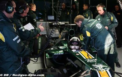 Van der Garde n’a pas eu un début facile