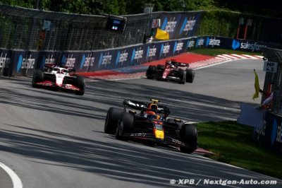 Pérez est ’inquiet’ au sujet de son rythme en course au Canada