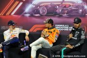 Verstappen saborde la conférence de presse, Norris et Hamilton le soutiennent