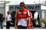 Alonso visera la première ligne demain