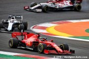 Vettel, 10e du GP du Portugal, continue à lutter avec la SF1000
