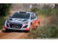 Hyundai classe ses trois voitures dans le top ten au Rallye d'Espagne