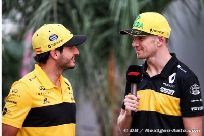 Sainz pense que Hülkenberg est l’un des meilleurs pilotes du plateau