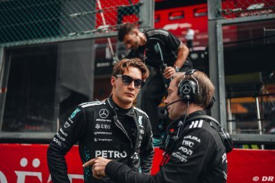 Aide des équipes, IA&nbsp;: Russell a des idées pour des décisions plus rapides de la FIA