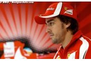 Alonso a piloté sa F1 2014 pour la première fois