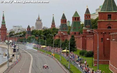 Moscow enjoys F1 spotlight on spare weekend