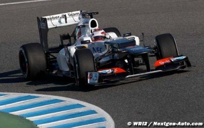 Kobayashi aime sa nouvelle Sauber C31