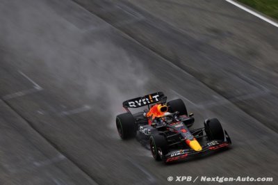 Verstappen takes pole in Imola as red flags disrupt qualifying in Imola