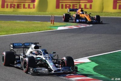 Mercedes admet avoir raté la stratégie de Hamilton au Japon