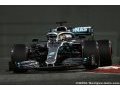 Hamilton en pole devant Verstappen à Abu Dhabi