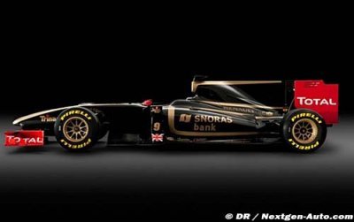 Lotus Renault GP dévoile ses couleurs 2011