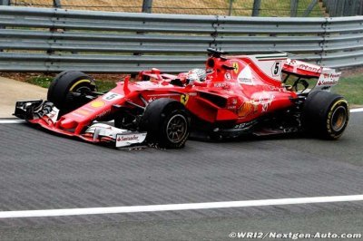 Pirelli a trouvé la cause de la crevaison de Vettel mais...