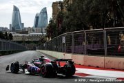 Alpine F1 démarre loin et avec des soucis en Libres à Bakou