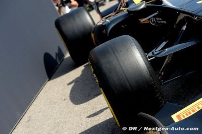 Les pneus 2017 permettront à nouveau d’attaquer en course
