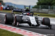 Gasly en Q3 sur le Hungaroring malgré un week-end très difficile