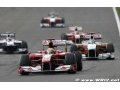 Pas de souci de quota moteurs pour Alonso et Massa