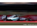Hamilton 'happier' with 2015 Mercedes form
