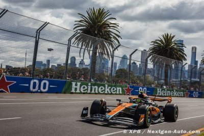 McLaren F1&nbsp;: Norris a fait un ’travail pour le futur’ à Melbourne