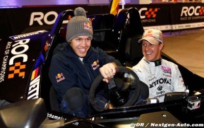 Schumacher et Vettel de nouveau réunis à la Course des champions