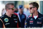 Raikkonen voit Vettel comme l'un des plus grands