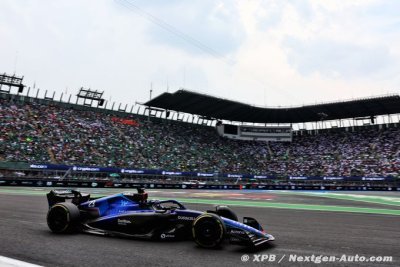 Williams F1 : Albon 12e et ’très content’ du rythme de sa FW44