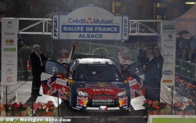 Loeb, Elena et Citroën&nbsp;: Champions du Monde&nbsp;!