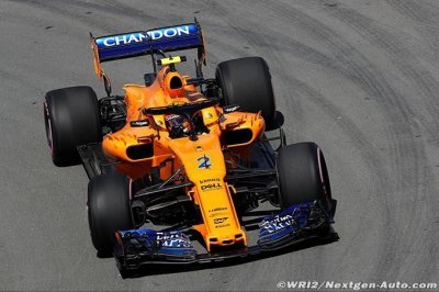 Le problème principal de la McLaren se situe dans les virages lents