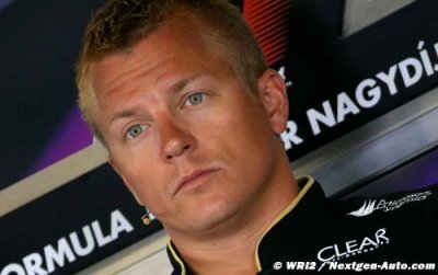 Raikkonen&nbsp;: Je pars de Lotus car je ne suis plus payé
