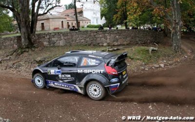 Tanak to run first on day two
