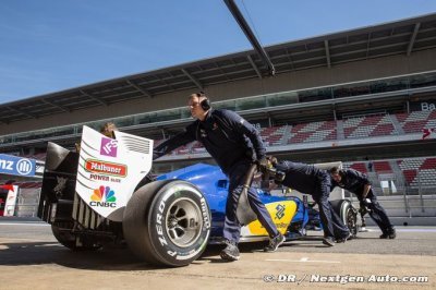 Ericsson a pu mieux faire connaissance avec sa Sauber C35
