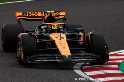 Norris&nbsp;: La MCL60 est rapide mais ’part dans tous les sens’