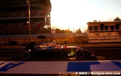 Button a ressenti des choses très positives sur sa MP4-30 Honda