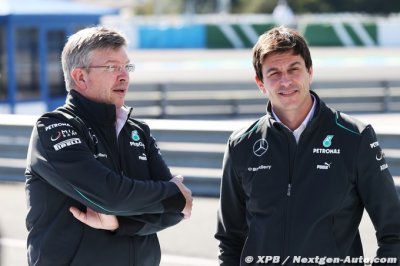 Wolff critique Ross Brawn sur sa gestion passée de Mercedes F1