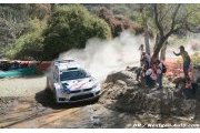 Ogier en tête à la mi-journée
