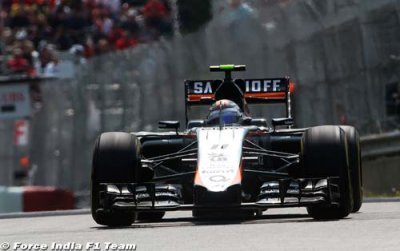 Force India ’B’ car only half finished