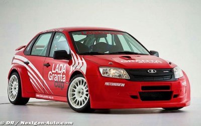La Lada Granta WTCC prête pour ses premiers essais