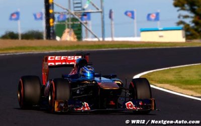 C’est la soupe à la grimace chez Toro Rosso