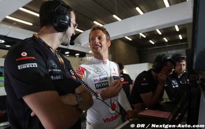 Button ne voit pas autre chose qu’un titre de Vettel au Japon